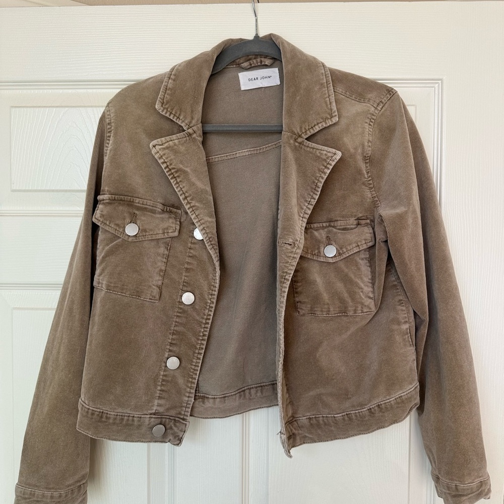 Women's Tan corduroy Jacket